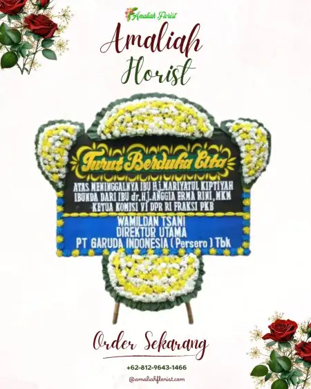 Papan Bunga Duka Jatirejoyoso